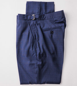 Electric Navy Super 130s Wool Dress Trouser, Limited Edition