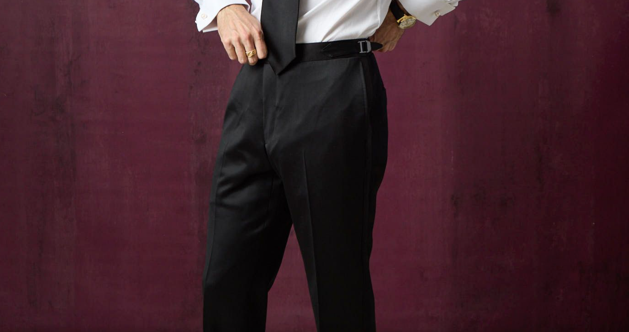 Sateen Formal Trouser