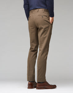 Cotton Stretch Chino, Brown