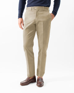 Cotton Stretch Chino, Khaki