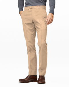 Moleskin Cotton Trouser, Camel