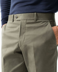 Cotton Stretch Chino, Olive