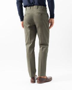 Cotton Stretch Chino, Olive