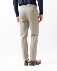 Cotton Stretch Chino, Stone