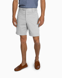 Cotton Stretch Shorts, Stone